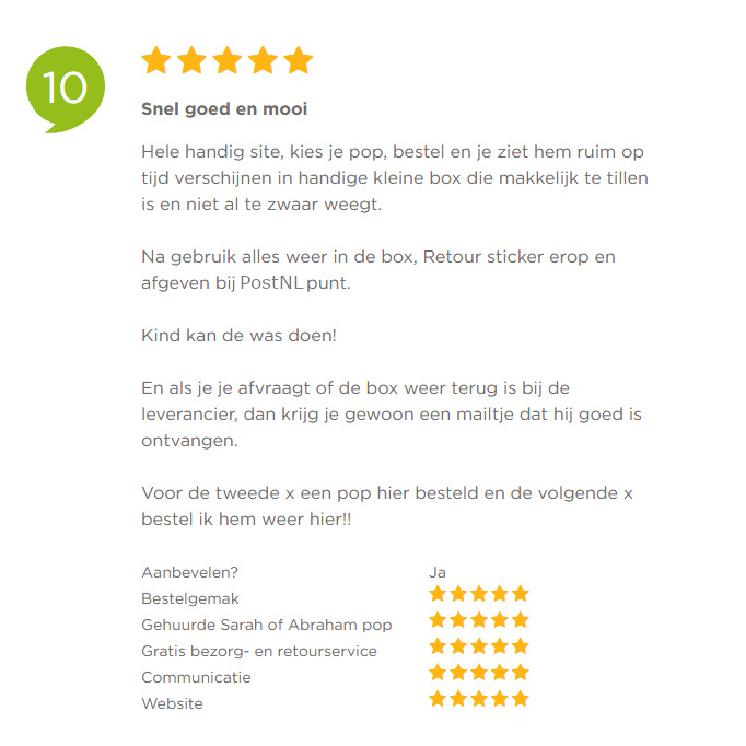 Sarah Abraham Express 10 sterren review 4 Sarah Abraham Express 10 sterren review 4