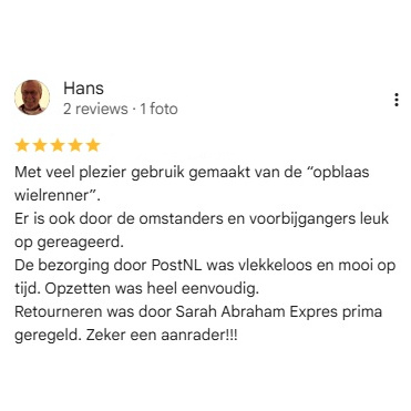 Sarah Abraham Express 5 sterren review 2 Sarah Abraham Express 5 sterren review 2