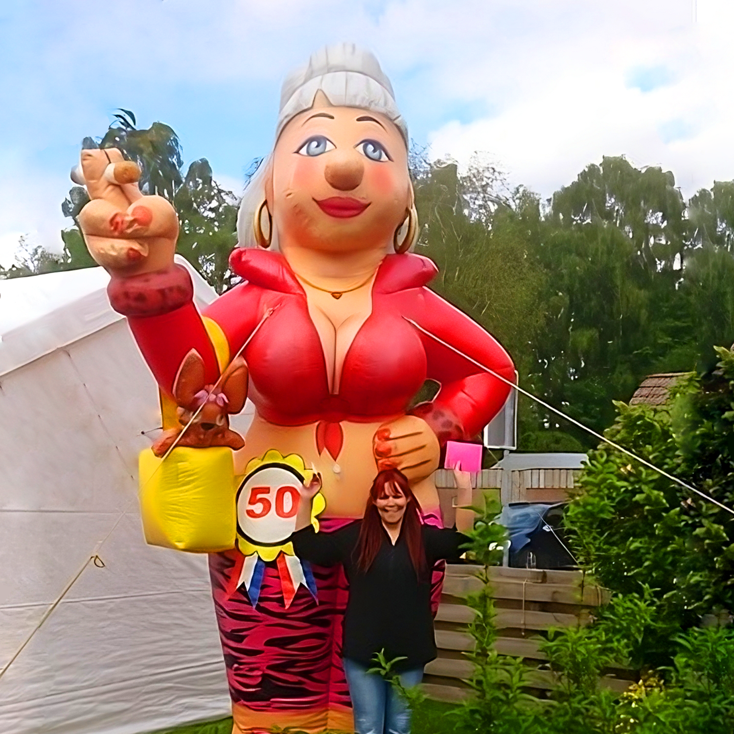 Opblaasbare Sarah Gekkie huren