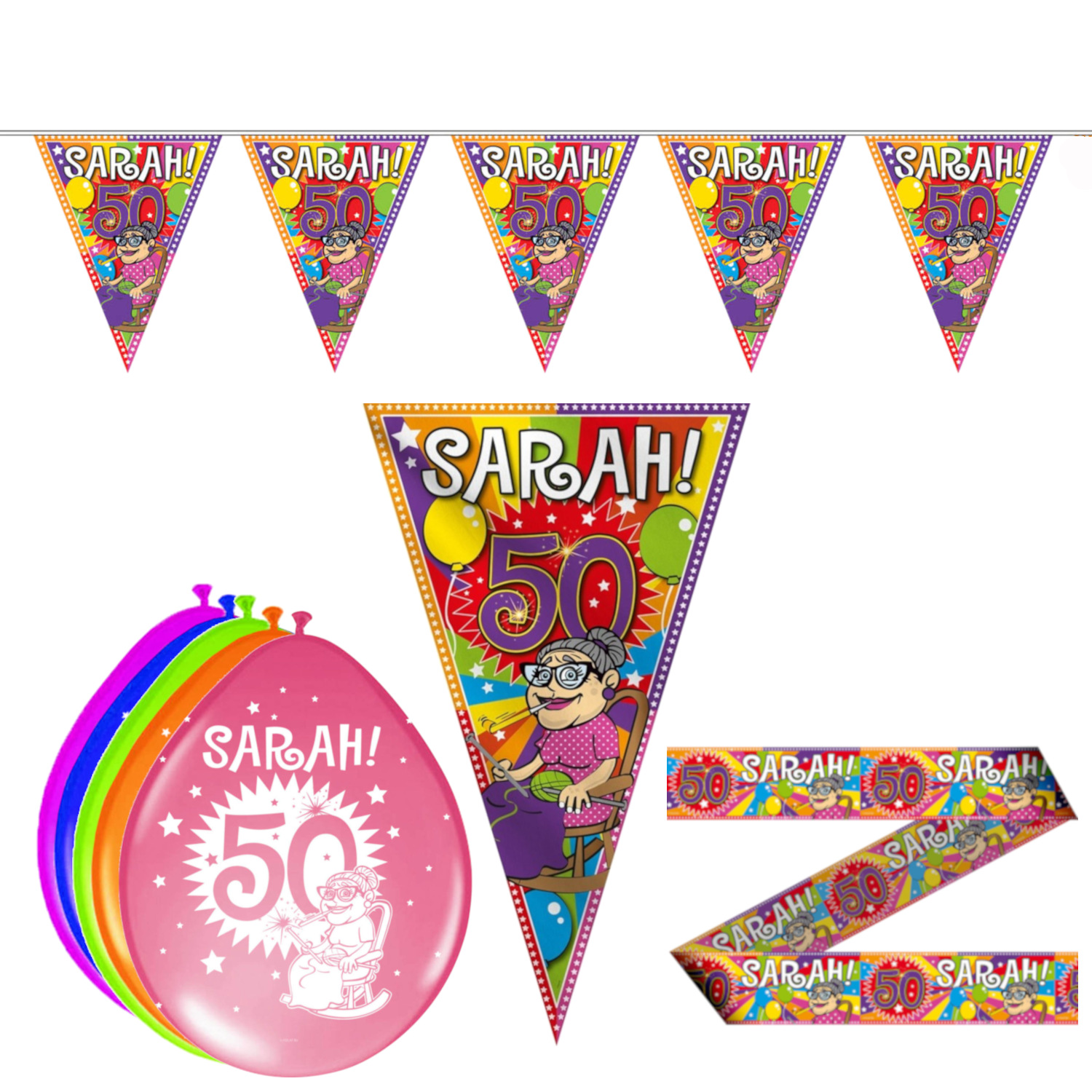 Sarah Abraham Express Feest Versiering Pakket