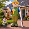 Opblaasbare Abraham pop visser 50 jaar huren