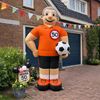 Abraham opblaaspop voetbal 3.5 meter