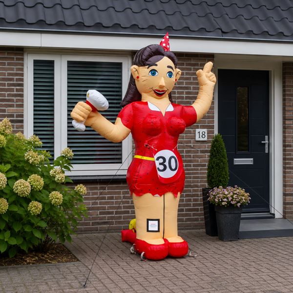 Sarah Abraham Express - opblaasbare Sarah Party 50 jaar huren voor een feestje 3