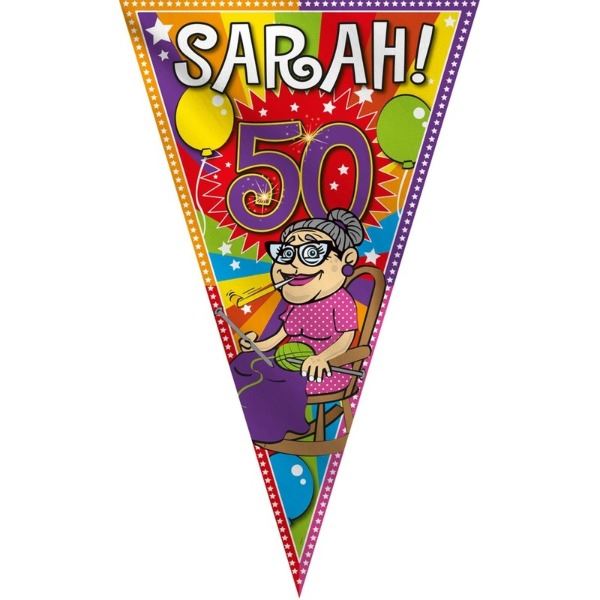 Sarah jaar versiering XL